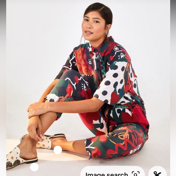FARM Rio Multicolor Patterned Jumpsuit - Picture 2 of 4